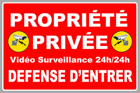 PROPRIETE PRIVEE DEFENSE D'ENTRER PB500