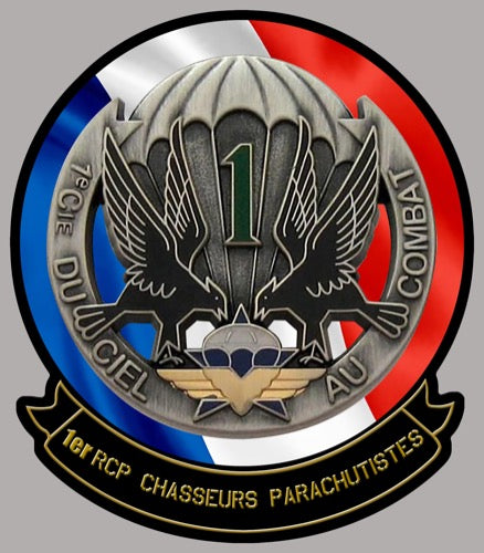 1er Rcp Parachutiste Rz034 Les Stickers De Caroline