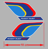 2 X PEUGEOT TALBOT SPORT PA376