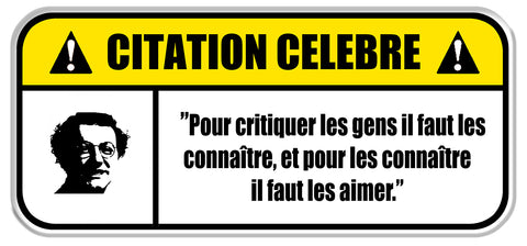 CITATION HUMOUR CZ069