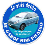 JE SUIS ECOLO XSARA PICASSO EZ084