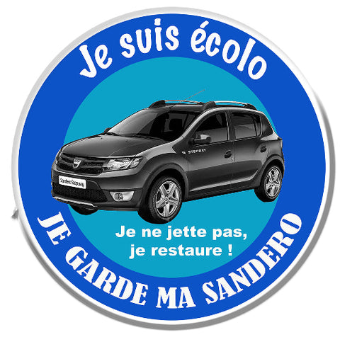 JE SUIS ECOLO SANDERO EZ095