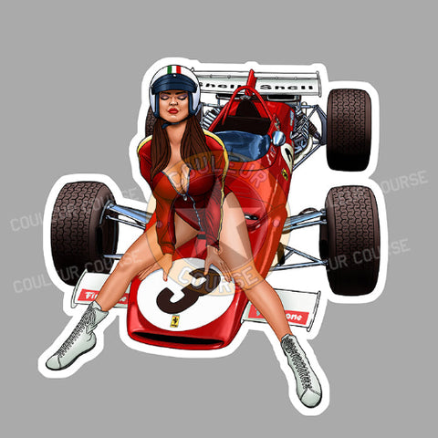PIN-UP FERRARI F1 FB043