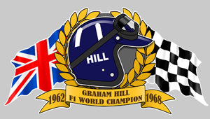 GRAHAM HILL CASQUE HA053