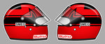 CASQUE GILLES VILLENEUVE HA212