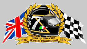 Casque Barry Sheene HA061