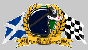 JIM CLARK CASQUE HA097