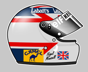 NIGEL MANSELL CASQUE HA116