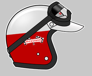 Lorenzo Bandini Casque HA117