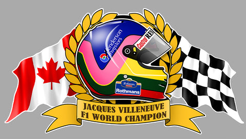 CASQUE JACQUES VILLENEUVE HA171