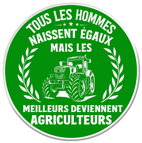 AGRICULTEUR TRACTEUR HZ032