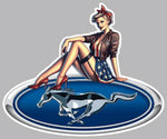 PIN UP MUSTANG MZ043