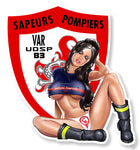 PINUP POMPIERS DU VAR PF130