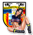 PINUP POMPIERS DU 13 PF132