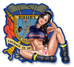 PINUP POMPIERS DU DOUBS PF138