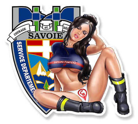 PINUP POMPIERS DE SAVOIE PF143