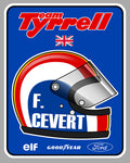 TYRELL FRANCOIS CEVERT TA197