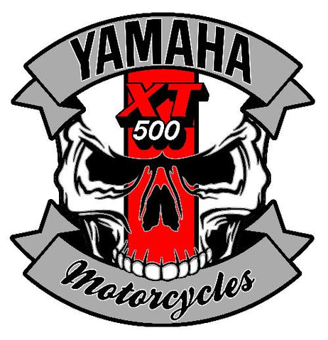 YAMAHA SKULL XT500 YA021