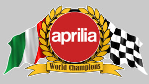 DRAPEAU APRILIA AA053