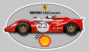 FERRARI 350 CANAM FA004