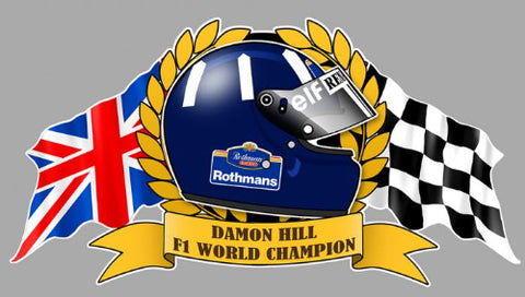 DAMON HILL CASQUE HA172