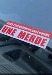 VOUS ETES GARE COMME UNE MERDE