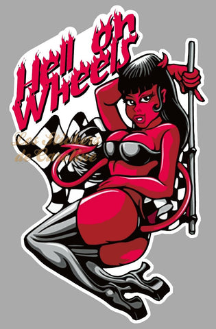 PINUP HELL ON WHEELS PD033