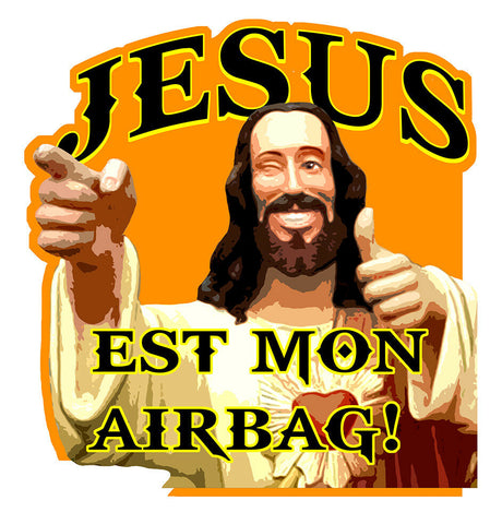 JESUS EST MON AIRBAG JA054
