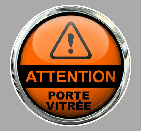 ATTENTION PORTE VITREE AA168