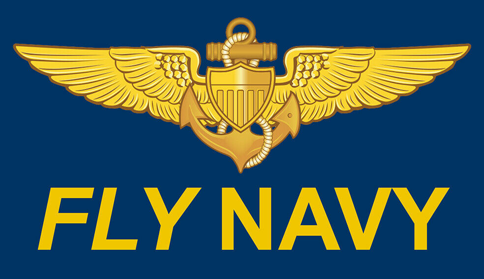Fly Navy Logo I Tried To Recreate The Old Fly Navy Bumper Sticker With