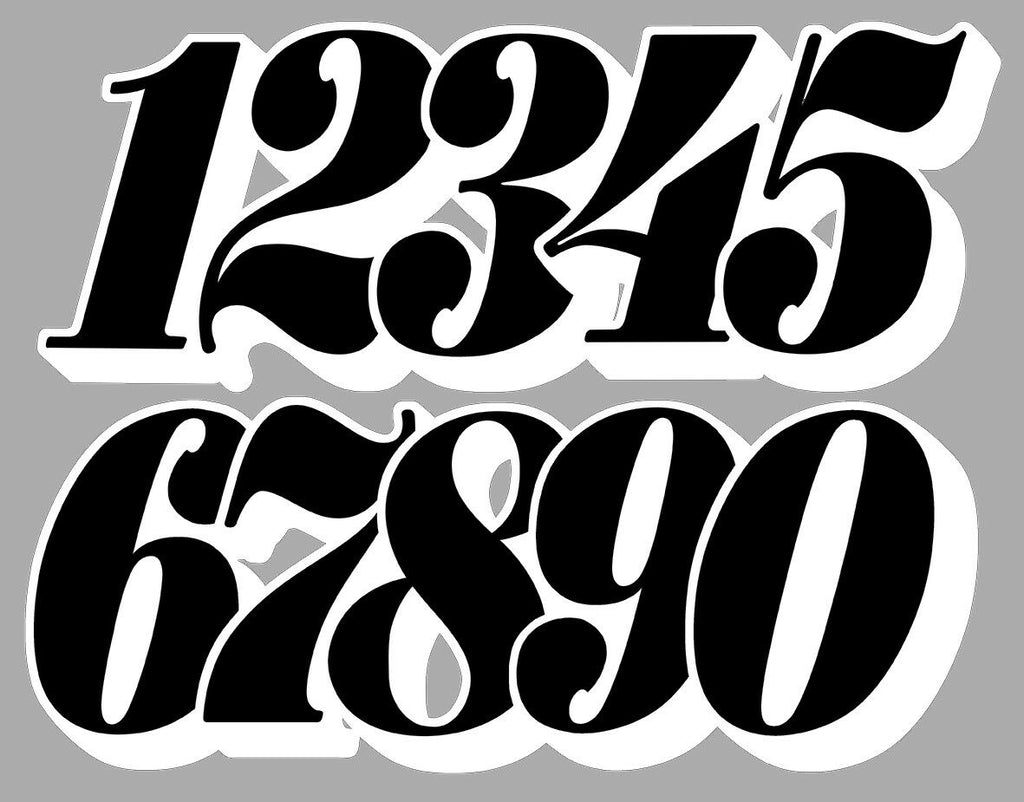 NUMERO COURSE NU017NB – Les stickers de Caroline