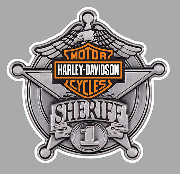 Sticker Sticker Harley Davidson Moto HD x Casque Moto Personnalisé