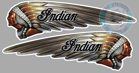 2 X INDIAN MOTORCYCLE IA138