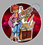 ROCK N'ROLL PINUP RB084