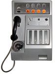 4 X ROND ORANGE CABINE TELEPHONIQUE TA086R