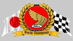HONDA WORLD CHAMPION HA031